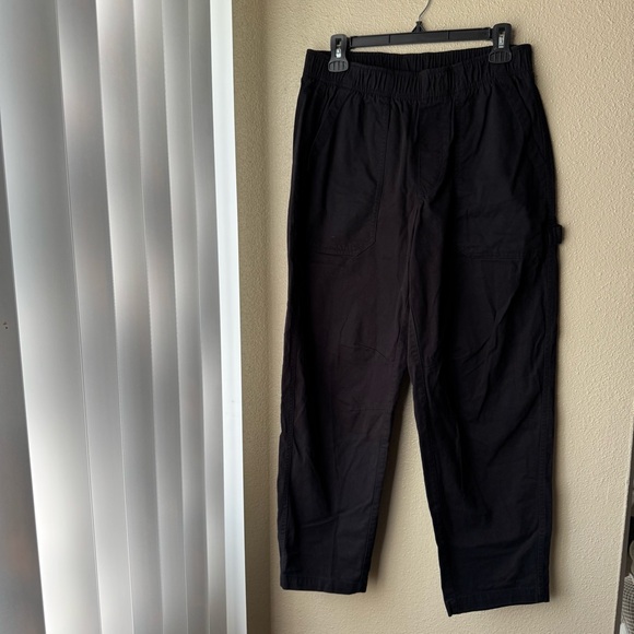 🖤 Old Navy Pulla Utility Women’s Black Pants - Size M - Picture 2 of 5